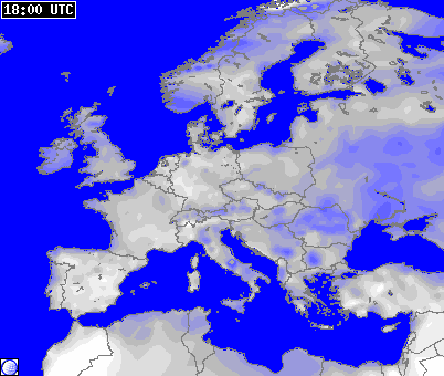current Humidity Europe