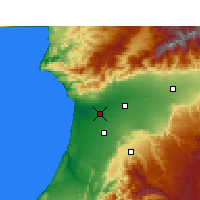 Nearby Forecast Locations - Agadir - Map