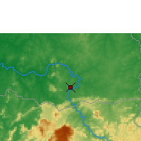 Nearby Forecast Locations - Kédougou - Map