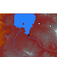 Nearby Forecast Locations - Bahir Dar - Map