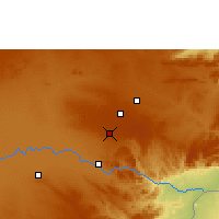 Nearby Forecast Locations - Mount Makulu - Map