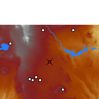 Nearby Forecast Locations - Dhika - Map